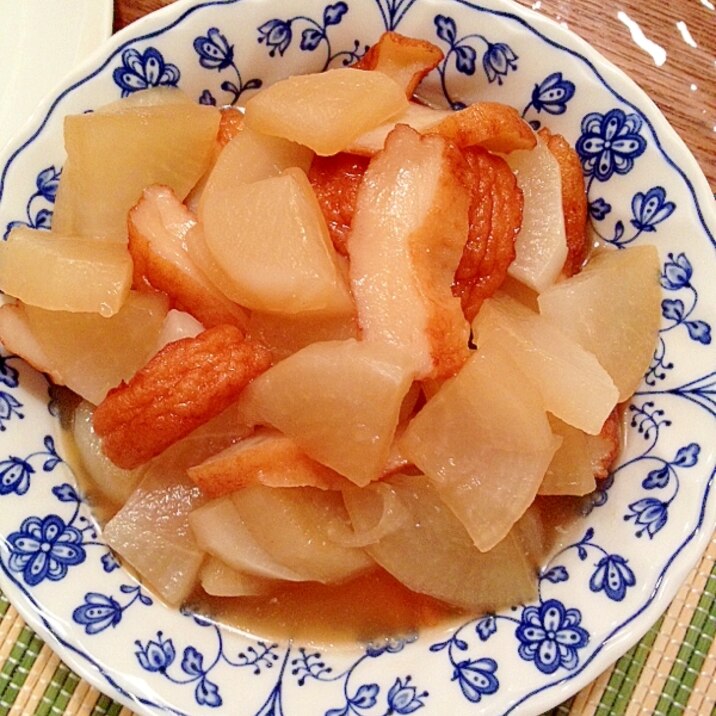 昆布茶使用☆大根とさつま揚げの煮物